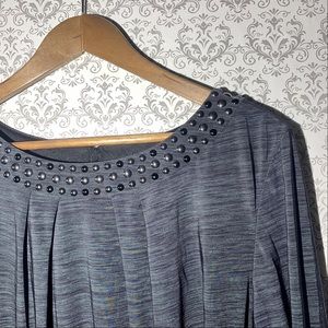 Tahari by Arthur S. Levine Dress Midnight Blue 18W